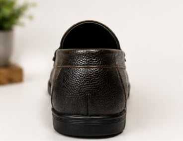 Premium Black Loafers for Men | Casual & Party Wear Slip-On Shoes
