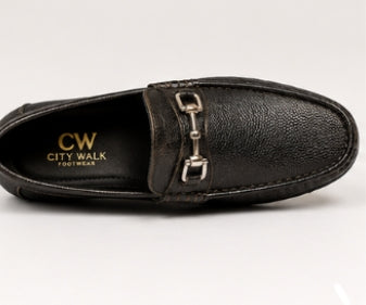 Premium Black Loafers for Men | Casual & Party Wear Slip-On Shoes