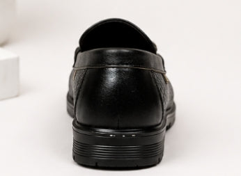 Premium Black Loafers for Men | Casual & Party Wear Slip-On Shoes