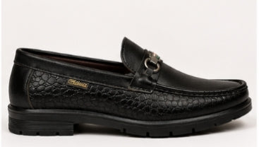 Premium Black Loafers for Men | Casual & Party Wear Slip-On Shoes
