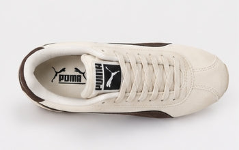 Puma Style Casual Sneakers for Men – Cream/Brown