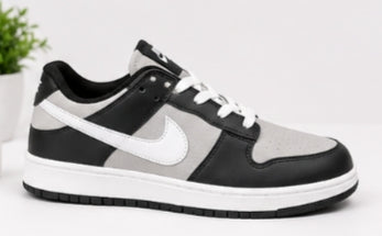 Dunk Low Retro Trendy Sneakers – Black Grey Low Top Shoes