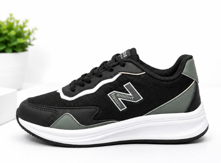 Radeon Men’s Sports Shoes eva sole – Black/Olive
