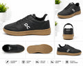 Black Casual Sneakers for Men – Premium Street Style Shoes