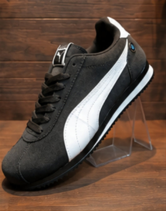 Puma Style Casual Sneakers for Men – Black/White