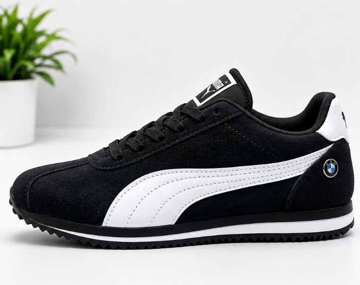 Puma Style Casual Sneakers for Men – Black/White