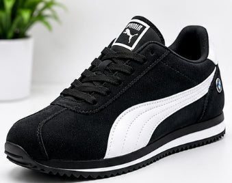 Puma Style Casual Sneakers for Men – Black/White