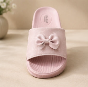 Women’s Soft Bow Slide Slippers